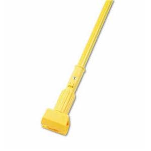 60" Yellow Jaws Mop Handle Plastic Head Ea