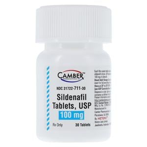 Sildenafil Tablets 100mg Bottle 30/Bottle Each