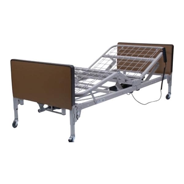 Patriot Homecare Bed Steel Frame Semi-Electric With Reversible Foam Mattress Ea