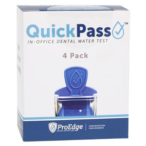 Test Kit Water QuickPass Pack 4/Bx, 4 BX/CA