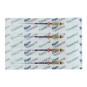 Traverse Root Canal Prep Endo File 31 mm Size 0.06 0.18 4/Bx