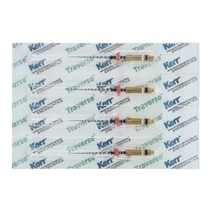 Traverse Root Canal Prep Endo File 21 mm Size 0.06 0.18 4/Bx