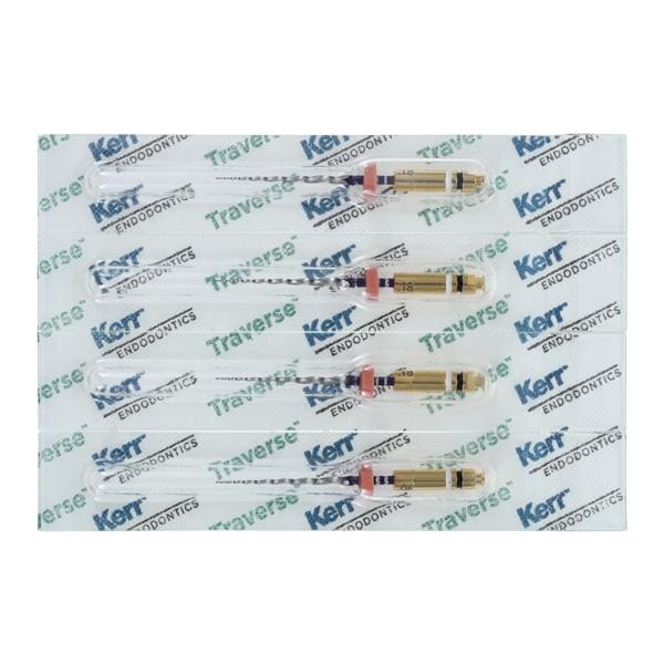 Traverse Root Canal Prep Endo File 21 mm Size 0.06 0.18 4/Bx