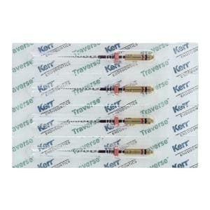 Traverse Root Canal Prep Endo File 25 mm Size 0.06 0.13 4/Bx