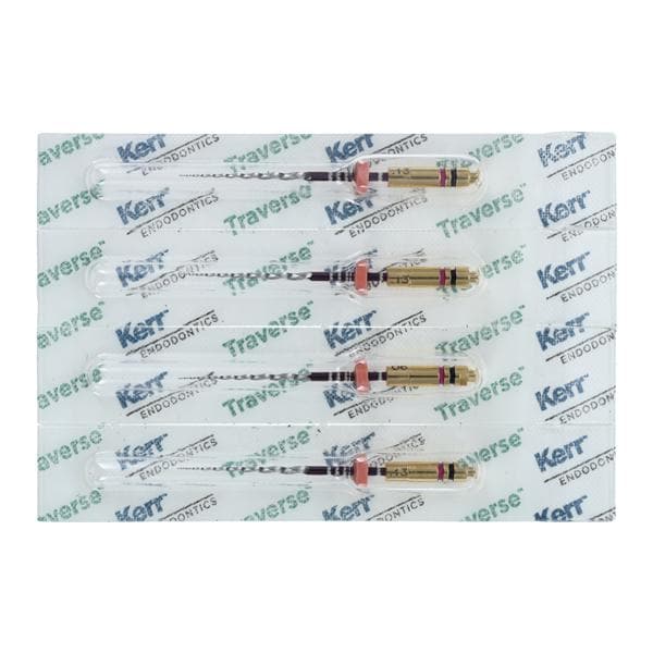 Traverse Root Canal Prep Endo File 25 mm Size 0.06 0.13 4/Bx