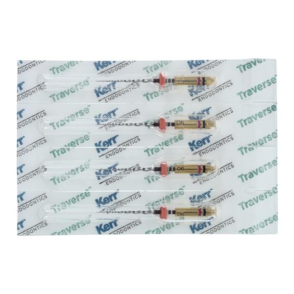 Traverse Root Canal Prep Endo File 21 mm Size 0.06 0.13 4/Bx