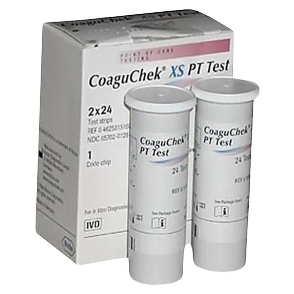 CoaguChek XS PT/INR Test Strips 2x24/Bx