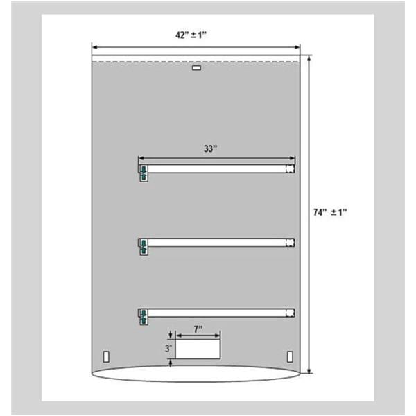 42x74" Sterile C-Arm/Mobile X-Ray Drape