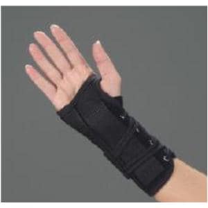 PremierPro Splint Wrist Size Medium Suede Leatherette 8" Left