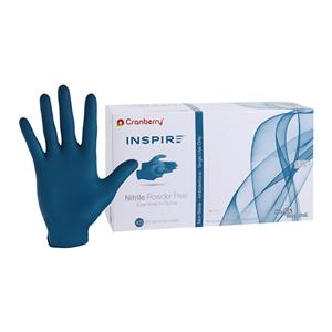 Inspire Nitrile Glove Gloves X-Small Aegean Blue Non-Sterile