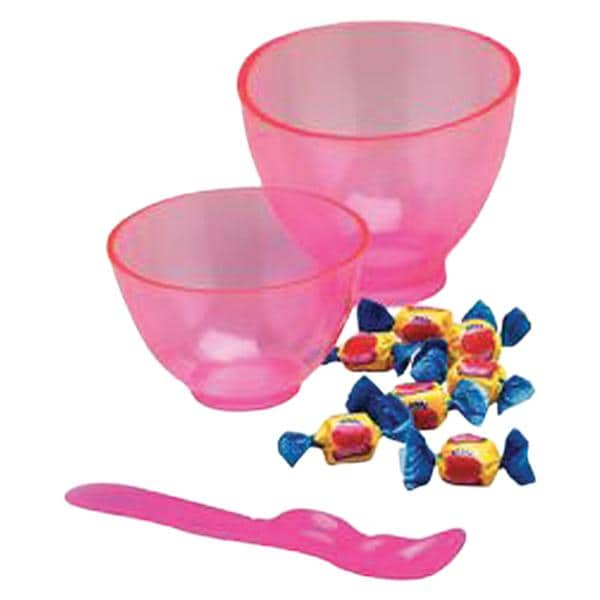 Candeez Flexible Mixing Bowl Medium 2.5 in Pink Ea