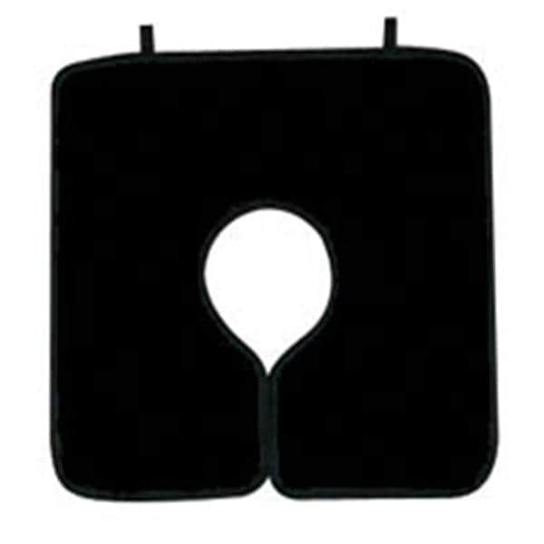 Cling Shield Lead-Free X-Ray Apron Panoramic Poncho Adult Black w/o Coll Ea