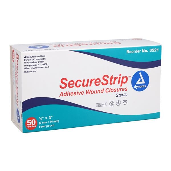 Secure Strip Strip Closure 1/8x3" 50/Bx