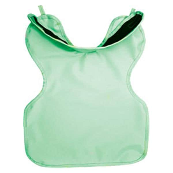 Lead X-Ray Apron Child Green Without Collar Ea