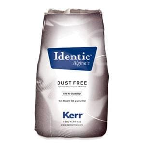 Identic Dust Free Alginate 1 Lb Pouch Package Fast Set 1Lb/Ea