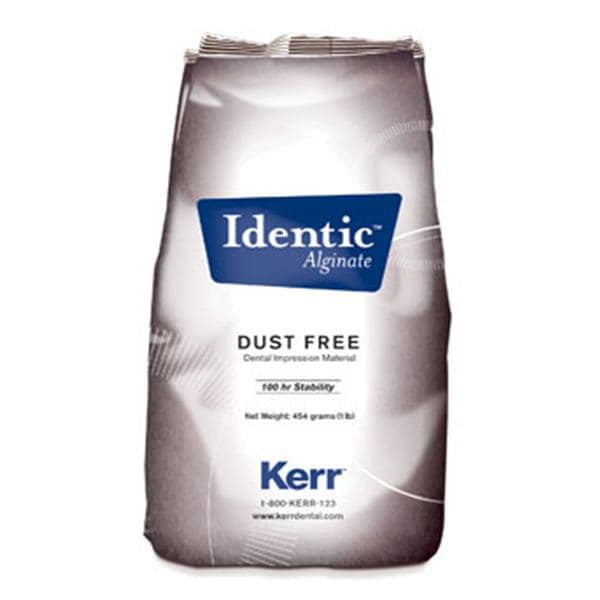 Identic Dust Free Alginate 1 Lb Pouch Package Fast Set 1Lb/Ea