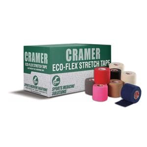 Eco-Flex Stretch Tape Elastic 2"x6yd Orange 24/Rl/Ca