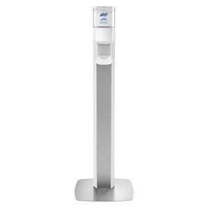 Purell Floor Dispensing Stand Touchless Silver Ea