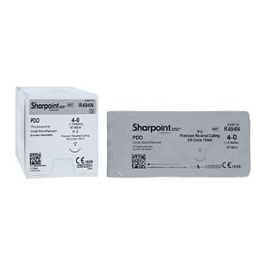 Premium PDO Suture 4-0 18" Polydioxanone Monofilament P-3 Violet 12/Bx