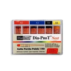 Dia-Pro T Hand Rolled Gutta Percha Points 60/Bx