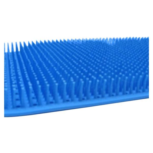 Finger Mat Blue 4x10" Silicone Reusable Ea