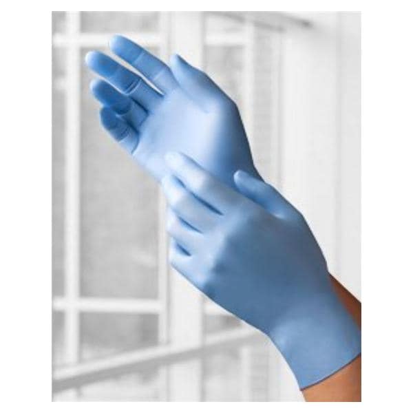 Nitrile Exam Gloves Medium Steel Blue Non-Sterile