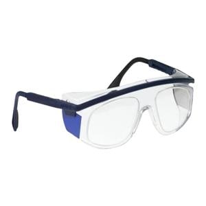 X-Vision Protective Eyewear Blue/Clear Lead .75mm Shld/ .5mm Sd Shld Ea