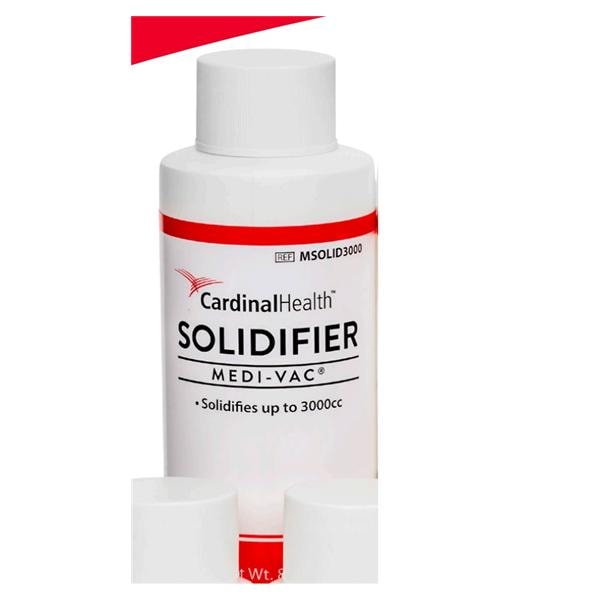 Medi-Vac Spill Solidifier White 3000cc Twist Top Bottle 96/Ca