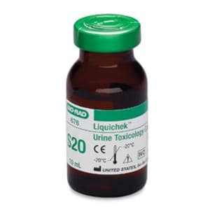 Liquicheck Urine Toxicology Level S20 Control For 2000 ng/mL Opiate Cutoff Ea