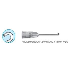 Cannula Aspirating Cortex Extractor 27g Straight 10/Bx