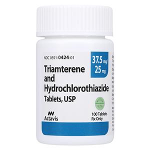 Triamterene/HCTZ 37.5mg/25mg 100/Bt