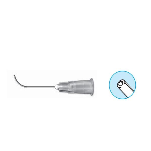 Cannula Hydrodissector Tuebingen 30gx1" 75 Degree Curved/Round Tip 10/Bx