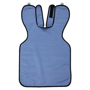 Lead-Free X-Ray Apron Adult Blue With Collar EA