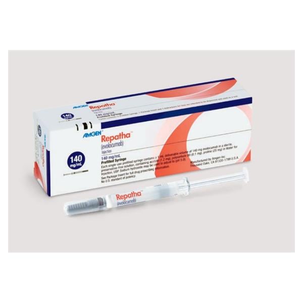 Repatha Injection 140mg/mL Prefilled Syringe 1mL/Ea