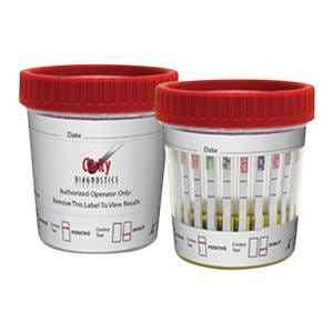 Clarity Drug Screen Urine Test Cup CLIA Waived 25/Bx