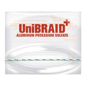 UniBraid+ Braided Aluminum Potassium Sulfate Size 2A Medium 50/Bx