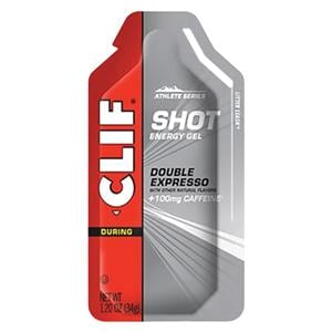 Clif Shot Energy Gel Double Expresso 1.2oz Packet 24/Bx