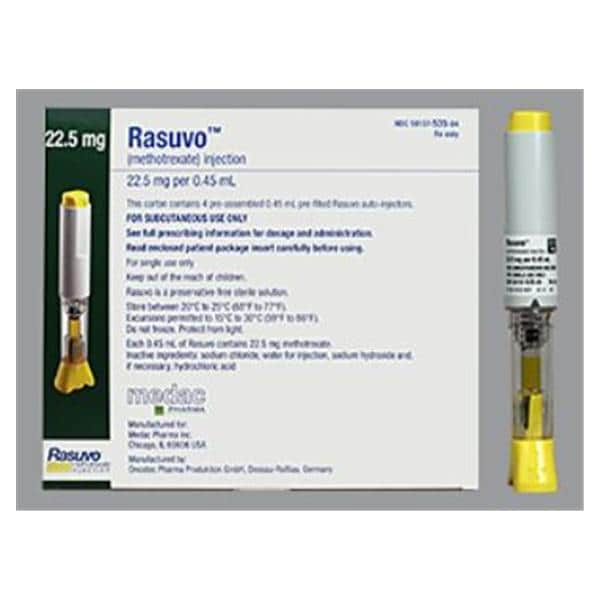 Rasuvo 22.5mg 4/Pk