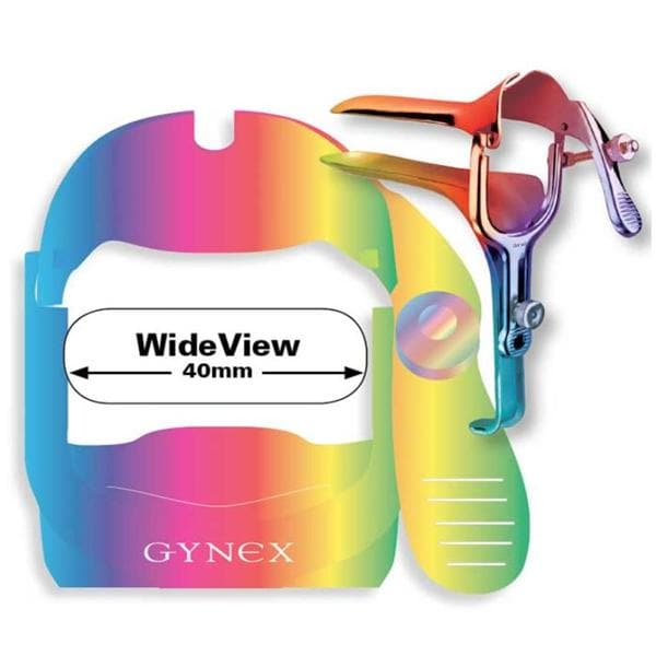 Graves Rainbow Speculum 9x4x5" Medium Ea