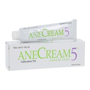 Anecream Cream 5% 30gm/Tb, 24 TB/CA