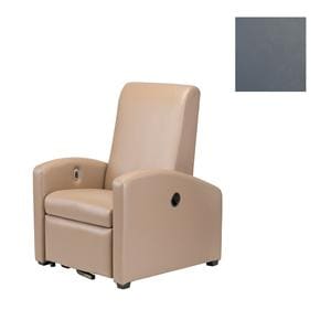 Treatment Recliner Vinyl Upholstery 500lb Lever Control Steel Gray Ea