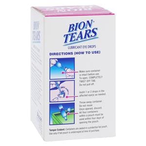 Bion Tears Lubricating Drops 0.45mL Unit Dose 28/Bx