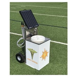 Del Sol 20 Hydration Station With Cart/6 Hoses/Battery/Solar Panel Charger