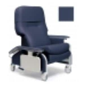 Lumex Deluxe Clinical Care Recliner 350lb Capacity Imperial Blue Ea