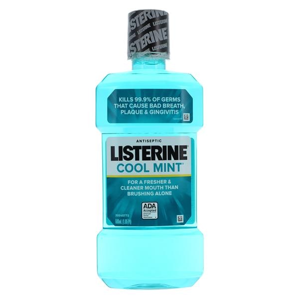 Listerine Mouthwash Antiseptic 500 mL Cool Mint 16.9ozBt