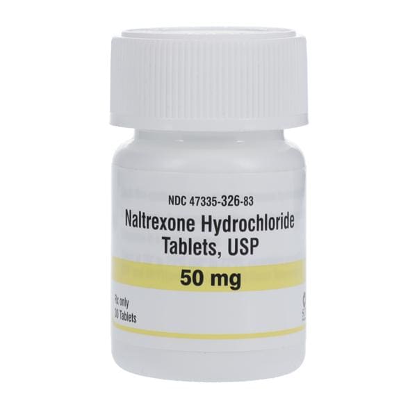 Naltrexone HCl Tablets 50mg Bottle 30/Bt