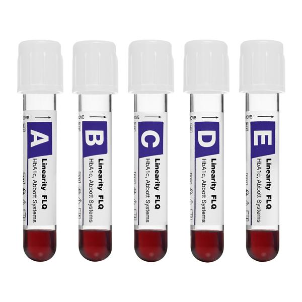 HbA1c 5 Level Linearity FLQ For Abbott Systems 5x0.65mL 5/Bx