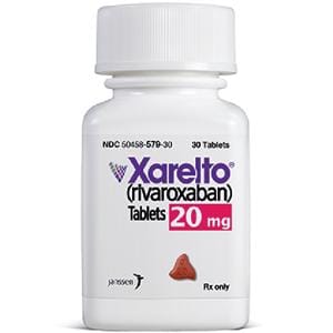 Xarelto Tablets 20mg Bottle 30/Bottle Each, 24 BT/CA