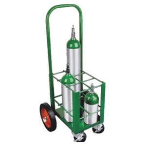 Cylinder Cart 15x18x42" Green