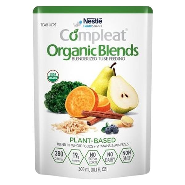 Compleat Organic Blends Orl/Tb Fd Supplement Plant Bs 300mL 10.1 oz Pouch 24/Ca